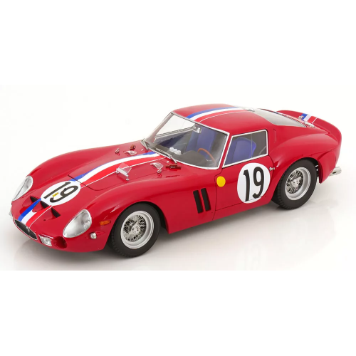 FERRARI 250 GTO N.19 2nd 24H LE MANS 1962 NOBLET-GUICHET 1:12 KK Scale Auto Competizione Modellino