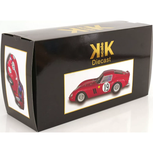 FERRARI 250 GTO N.19 2nd 24H LE MANS 1962 NOBLET-GUICHET 1:12 KK Scale Auto Competizione Modellino