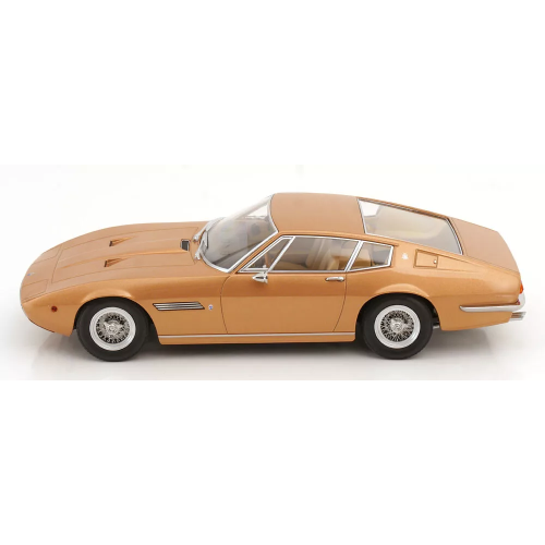 MASERATI GHIBLI COUPE' 1969 METALLIC GOLD 1:18 KK Scale Auto Stradali Modellino