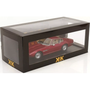 MASERATI GHIBLI COUPE' 1969 METALLIC RED 1:18 KK Scale Auto Stradali Modellino