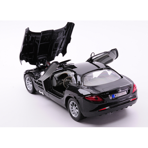 MERCEDES SLR MCLAREN BLACK 1:24 MotorMax Auto Stradali Modellino