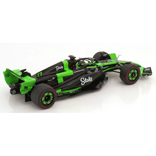 SAUBER C44 TEAM STAKE KICK N.77 BAHRAIN GP 2024 VALTTERI BOTTAS 1:18 Solido Formula 1 Modellino