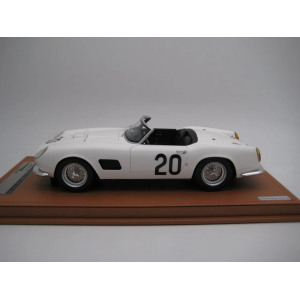 FERRARI 250 GT CALIFORNIA SWB LE MANS 1960 NART STURGIS-SCHLESSER 1:18 Tecnomodel Auto Competizione Modellino