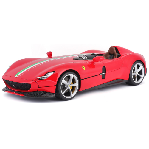 FERRARI MONZA SP-1 CABRIOLET RED 1:64 Maisto Auto Stradali Modellino