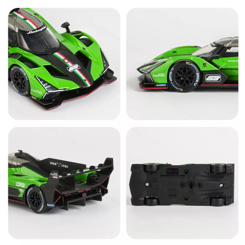 LAMBORGHINI SC63 N.63 IRON LINX 1:43 Burago Auto Competizione Modellino