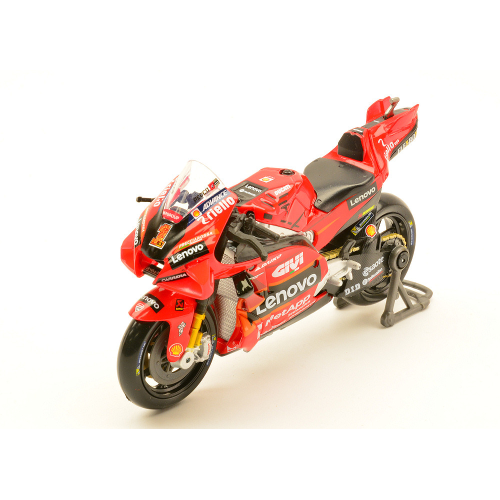 DUCATI DESMOSEDICI LENOVO TEAM N.1 FRANCESCO BAGNAIA 1:18 Maisto Moto Modellino