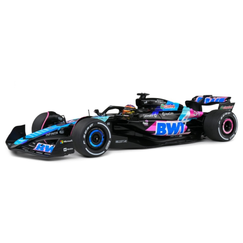 ALPINE F1 A524 TEAM BWT ALPINE N.31 MIAMI GP 2024 ESTEBAN OCON 1:18 Solido Formula 1 Modellino