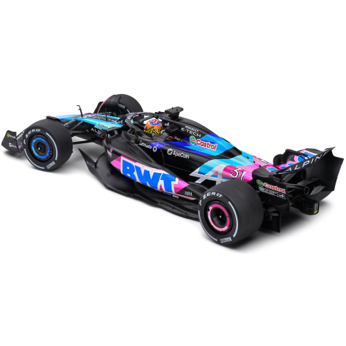 ALPINE F1 A524 TEAM BWT ALPINE N.31 MIAMI GP 2024 ESTEBAN OCON 1:18 Solido Formula 1 Modellino
