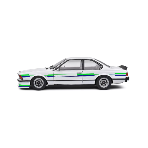 BMW 6-SERIES ALPINA B7 TURBO (E24) COUPE 1984 WHITE 1:18 Solido Auto Stradali Modellino