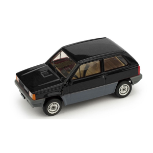 FIAT PANDA 30 1980 1a SERIE NERO LUXOR 1:43 Brumm Auto Stradali Modellino