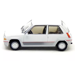 RENAULT 5 TURBO 1985 WHITE 1:87 Premium Classixxs Auto Stradali Modellino