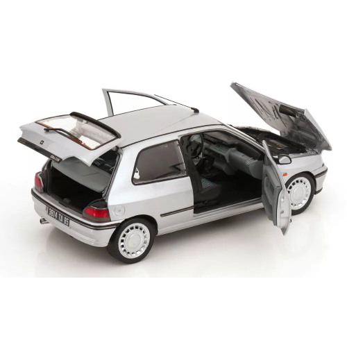 RENAULT CLIO 16s 1992 ICEBERG GREY 1:18 Norev Auto Stradali Modellino