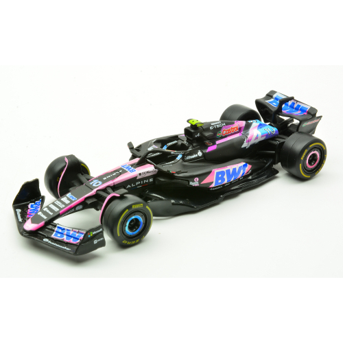 BWT RACING ALPINE A524 N.10 2024 PIERRE GASLY 1:43 Burago Formula 1 Modellino
