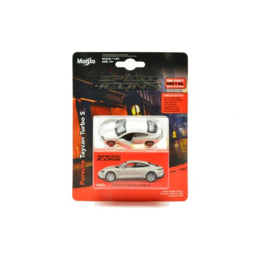 PORSCHE TAYCAN TURBO S 1:64 Maisto Auto Stradali Modellino