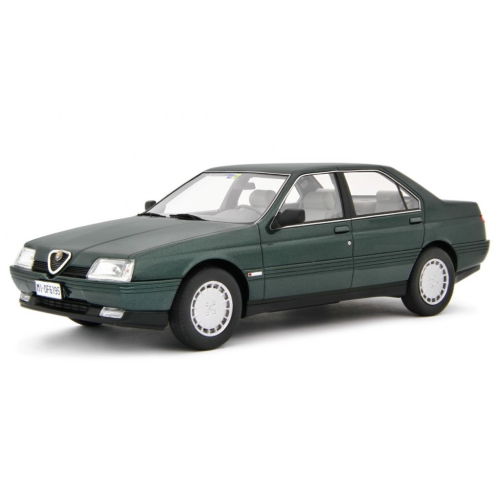 ALFA ROMEO 164 2.0i TWIN SPARK 1987 METALLIC GREEN 1:18 Laudo Racing Auto Stradali Modellino