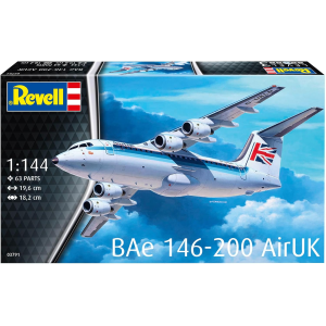 BAe 146-200 AirUK KIT 1:144 Revell Kit Aerei Modellino