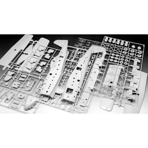 BLOHM & VOSS BV222 KIT 1:72 Revell Kit Aerei Modellino