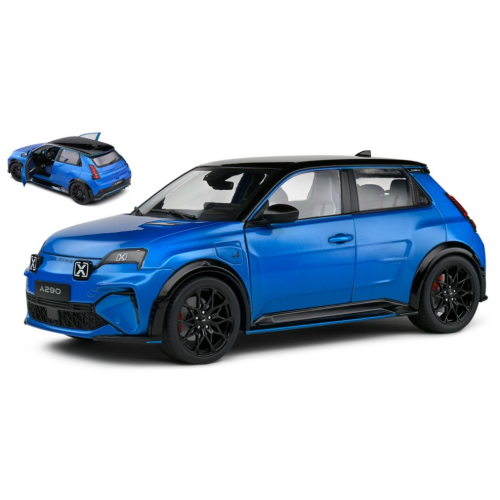 ALPINE A290 GTS 2024 BLUE 1:18 Solido Auto Stradali Modellino