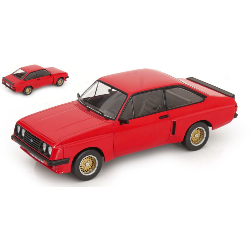 FORD ESCORT MKI II RS 2000 X-PACK 1977 RED 1:18 ModelCarGroup Auto Stradali Modellino