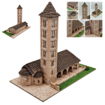 MONASTERO IGLESIA DE SANTA EULALIA PCS 4950 1:80 Aedes Ars Kit Art.Vari Modellino