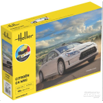CITROEN C4 WRC "STARTER KIT CON COLORI" 1:24 Heller Kit Auto Modellino