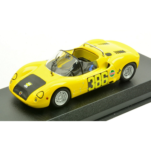 FIAT ABARTH 1000 SP N.386 TRIESTE OPICINA 1970 MAURO BALDO 1:43 Best Model Auto Competizione Modellino