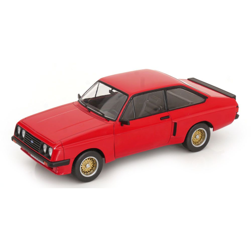 FORD ESCORT MKI II RS 2000 X-PACK 1977 RED 1:18 ModelCarGroup Auto Stradali Modellino