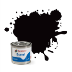 NO.85 COAL BLACK SATIN PZ.6 Humbrol Colori ed Accessori Modellino