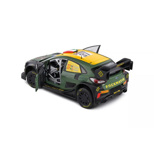 FORD PUMA RALLY 1 N.7 RALLY NEW ZEALAND 2022 BERTELLI-GRANAI 1:18 Solido Auto Rally Modellino