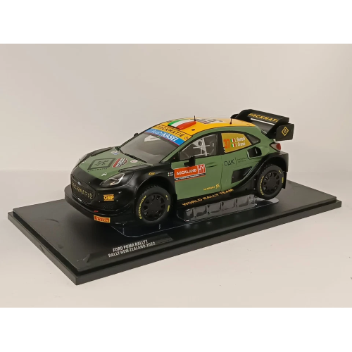 FORD PUMA RALLY 1 N.7 RALLY NEW ZEALAND 2022 BERTELLI-GRANAI 1:18 Solido Auto Rally Modellino