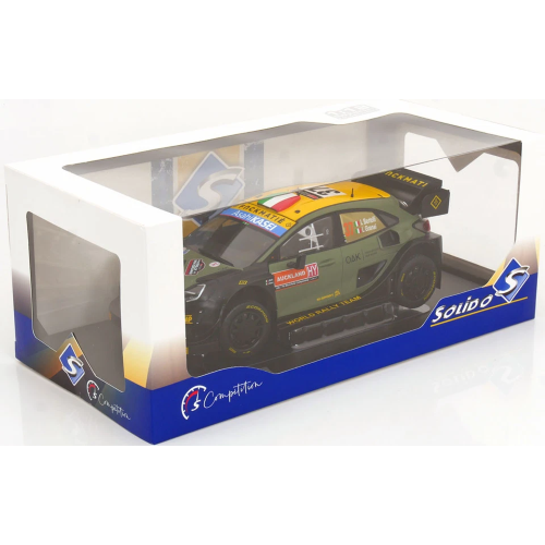 FORD PUMA RALLY 1 N.7 RALLY NEW ZEALAND 2022 BERTELLI-GRANAI 1:18 Solido Auto Rally Modellino
