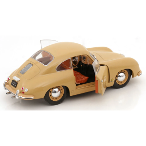 PORSCHE 356 PRE-A COUPE 1953 BROWN 1:18 Solido Auto Stradali Modellino