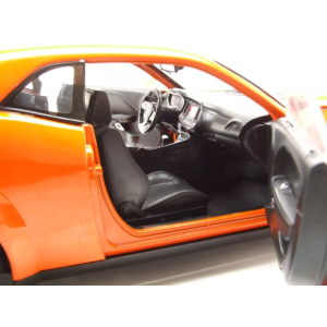 DODGE CHALLENGER R/T N.01 SCAT PACK 2023 "GENERAL LEE TRIBUTE" ORANGE 1:18 Solido Movie Modellino