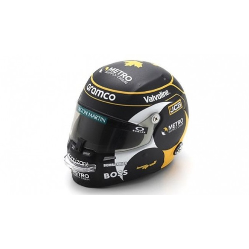 CASCO LANCE STROLL CANADA GP 2024 ASTON MARTIN 1:5 Spark Model Caschi Modellino