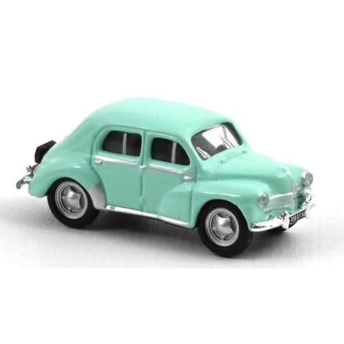 RENAULT 4CV 1955 WATER GREEN 1:87 Norev Auto Stradali Modellino