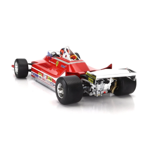 FERRARI 312T4 N.12 WINNER SOUTH AFRICA GP KYALAMI 1979 WITH PILOT GILLES VILLENEUVE 1:18 Burago Formula 1 Modellino