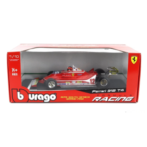 FERRARI 312T4 N.12 WINNER SOUTH AFRICA GP KYALAMI 1979 WITH PILOT GILLES VILLENEUVE 1:18 Burago Formula 1 Modellino