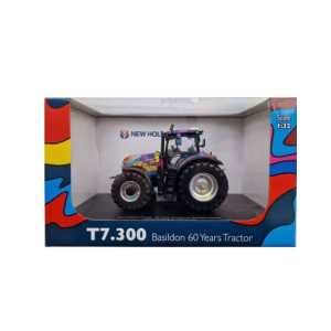 TRATTORE NEW HOLLAND T7.300 60 YEARS ANNIVERSARY "GROOWY" 1:32 Britains Mezzi Agricoli e Accessori Modellino