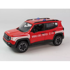 JEEP RENEGADE VIGILI DEL FUOCO 1:24 Maisto Pompieri Modellino