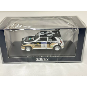 RENAULT MAXI 5 TURBO N.1 1986 RALLY VAR 1:43 Norev Auto Rally Modellino