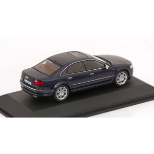 AUDI A8 S8 (D3) 2010 DARK BLUE 1:43 Solido Auto Stradali Modellino