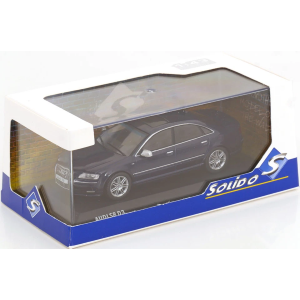 AUDI A8 S8 (D3) 2010 DARK BLUE 1:43 Solido Auto Stradali Modellino