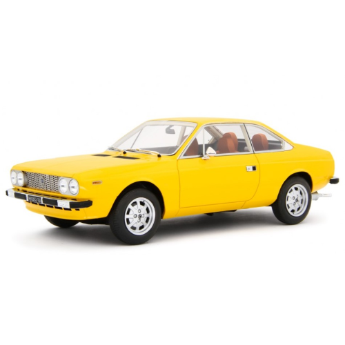 LANCIA BETA COUPE 1973 YELLOW 1:18 Laudo Racing Auto Stradali Modellino