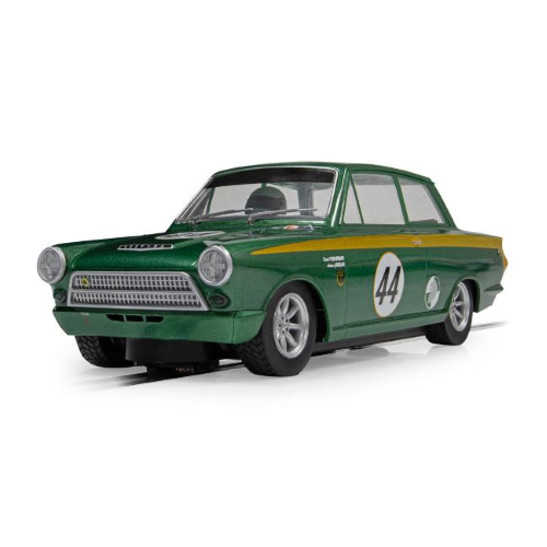 LOTUS FORD CORTINA GOODWOOD 2023 A.JORDAN-D.DICKENSON SLOT 1:32 Scalextric Slot Modellino