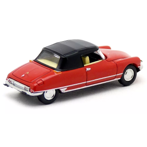 CITROEN DS CABRIO 1963 RED 1:87 Brekina Auto Stradali Modellino