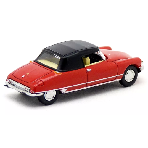 CITROEN DS CABRIO 1963 RED 1:87 Brekina Auto Stradali Modellino