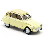CITROEN DYANE 1976 BEIGE 1:87 Brekina Auto Stradali Modellino
