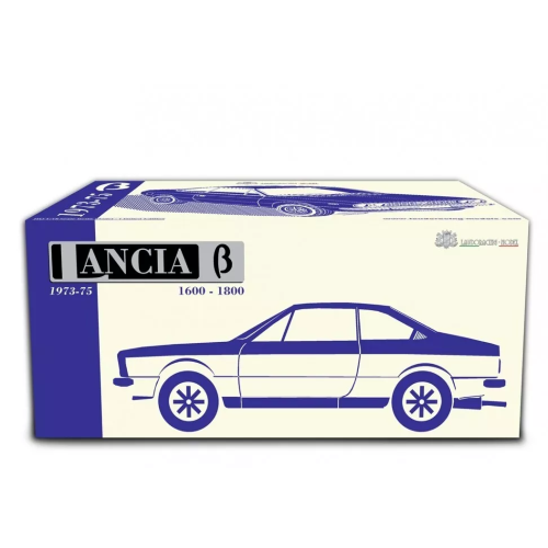 LANCIA BETA COUPE 1973 RED 1:18 Laudo Racing Auto Stradali Modellino