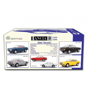 LANCIA BETA COUPE 1973 RED 1:18 Laudo Racing Auto Stradali Modellino