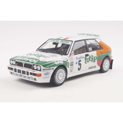 LANCIA DELTA HF INTEGRALE N.5 RALLY MONTECARLO 1993 AGHINI-FARNOCCHIA 1:18 Solido Auto Rally Modellino